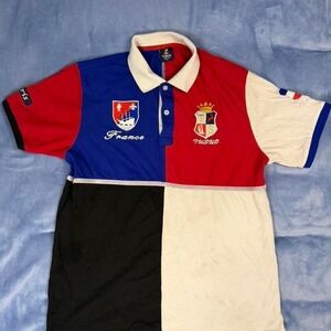 Tusuo multicoloured polo shirt men Size XL